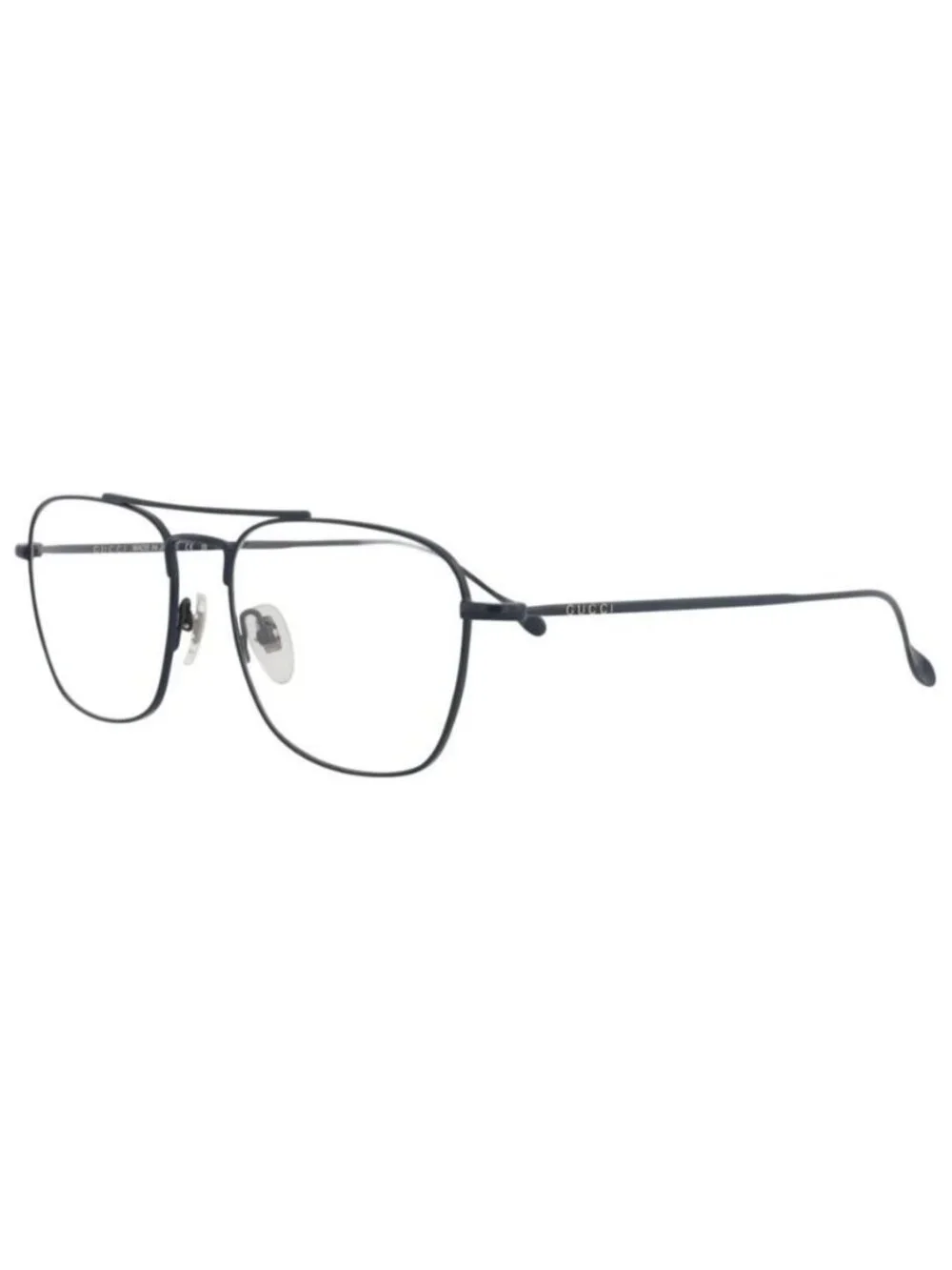 New Gucci Mens Aviator Blue Blue Transparent Fashion Designer Eyeglasses